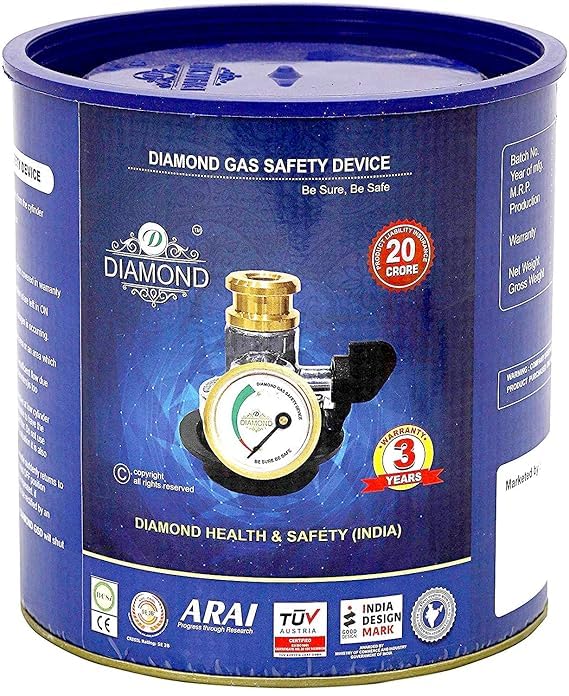 Image of CAG Diamond Gas Safety Device-Safe Gas Leakage Detector with Auto Cut Off