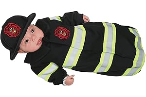 Baby Firefighter Fireman Costume Bunting