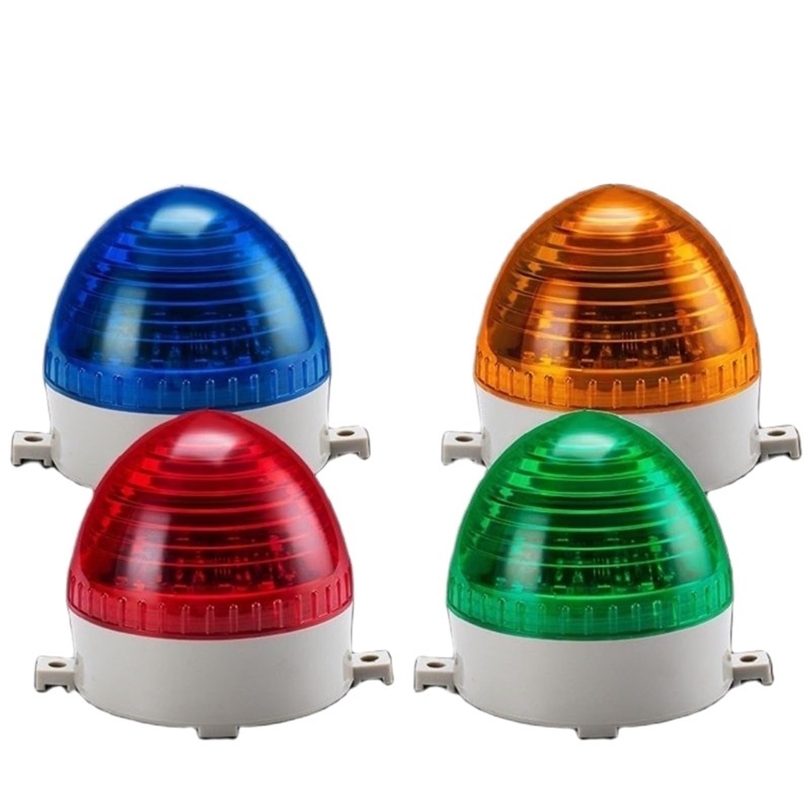 1 szt. Światła ostrzegawcze LED Alarm bezpieczeństwa zawsze włączone światło lampa ostrzegawcza LED-3072-T 12 V 24 V 220 V bez brzęczyka (zielona 12 V)