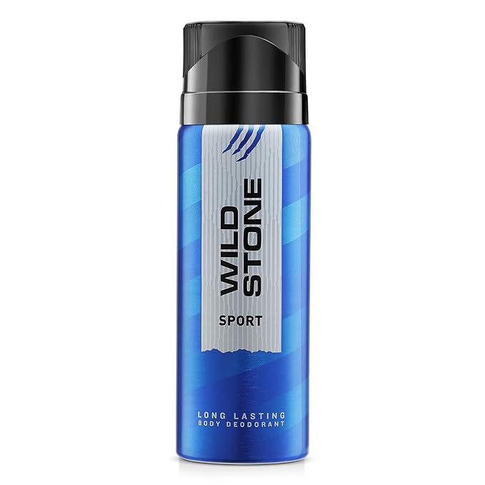 Wild Stone Sport Deodorant for Men, 200ml | Best Gym Deodorant | Perfect for Active Lifestyle | Everyday Body Spray for Men