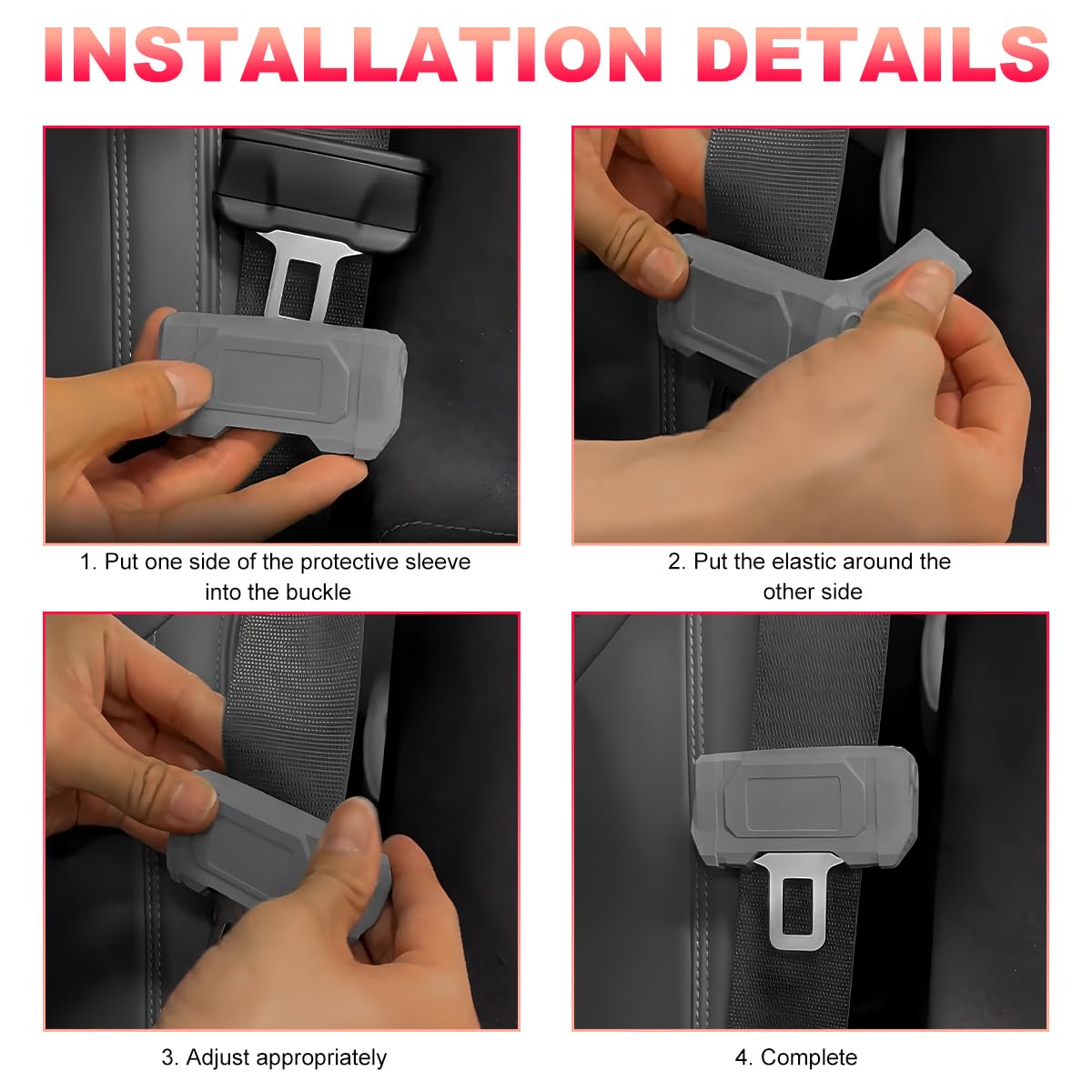 Suzuki Car Silicone Seat Belt Cover Auto Safety Belt Anti-Scratch Protector Cover For Swift Sport Vitara Jimny Accessories | Malaysia Suzuki Car Silicone Seat Belt Cover Auto Safety Belt Anti-Scratch Protector Cover For Swift Sport Vitara Jimny Accessories | Malaysia