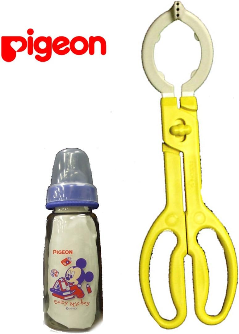 Amazon ピジョン 哺乳びん 消毒はさみ 煮沸 薬液 消毒共用 セット 哺乳びん洗浄器具 ベビー マタニティ 通販