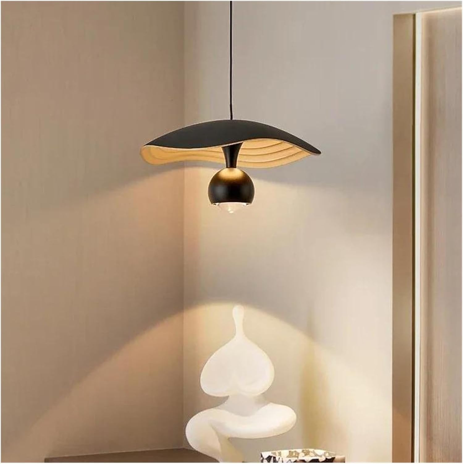 SXECAEPS Modern creative chandelier Modern Minimalist Household Bedroom Living Room Painted Bed Bedside Lifting Small Nordic Restaurant Light