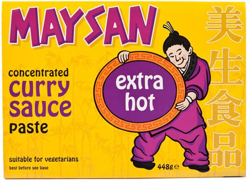 Maysan Extra Hot Curry Sauce Paste, 448 g