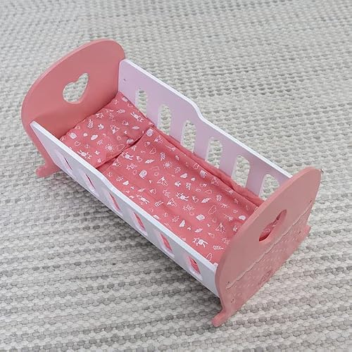 Fat Brain Toys Emery's World - Pretend & Play Cradle for 12 to 16 inch Dolls