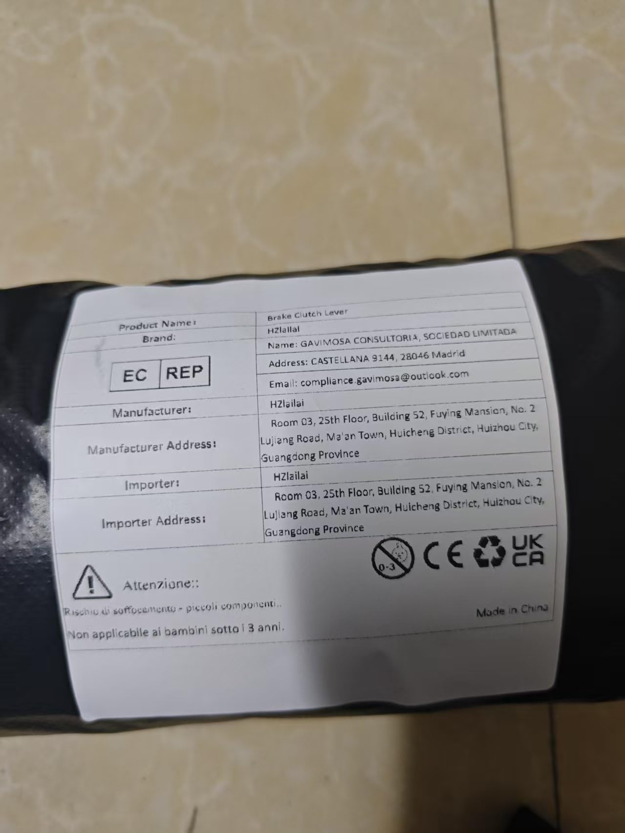 CNC Kurze Bremse Kupplungshebel Verstellbar Schwarz für Motorrad MT-07 2014-2024