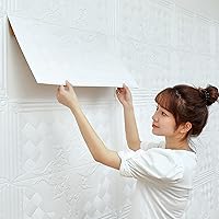 Vista 4 de AIMIMI Paneles de pared 3D, estilo moderno, sencillo, autoadhesivo, extraíble, despegar y pegar, para dormitorio, apartamento, fondo, pared, sala