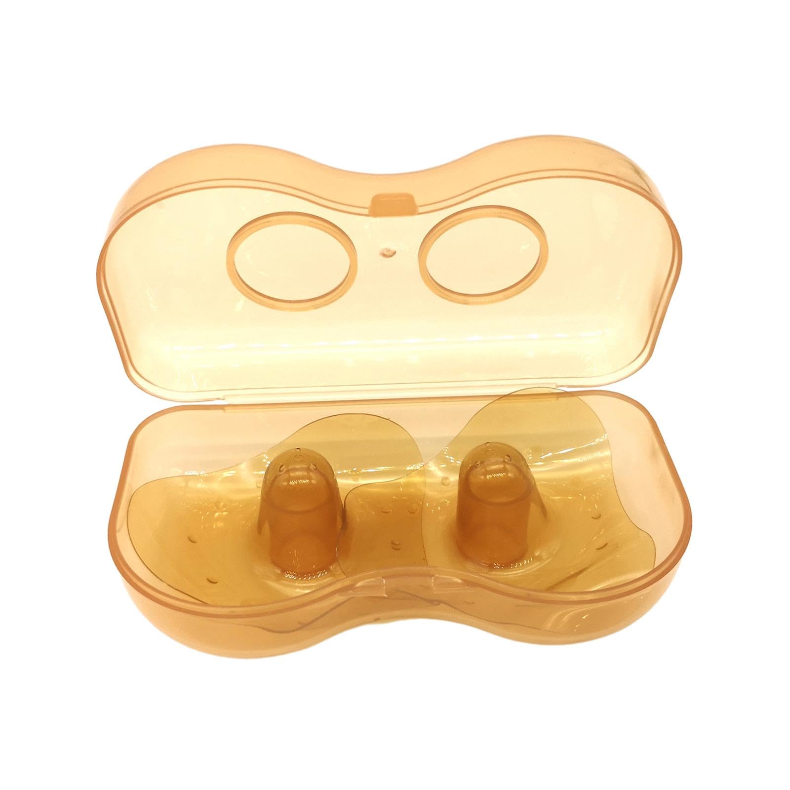 2Pcs Silicone Shields Manual Breast Pump Breast Milk Collection Shell Orange|2Silicone Shields| Shields/Protectors| Breastfeeding/Nursing | Feeding |Baby-image-16