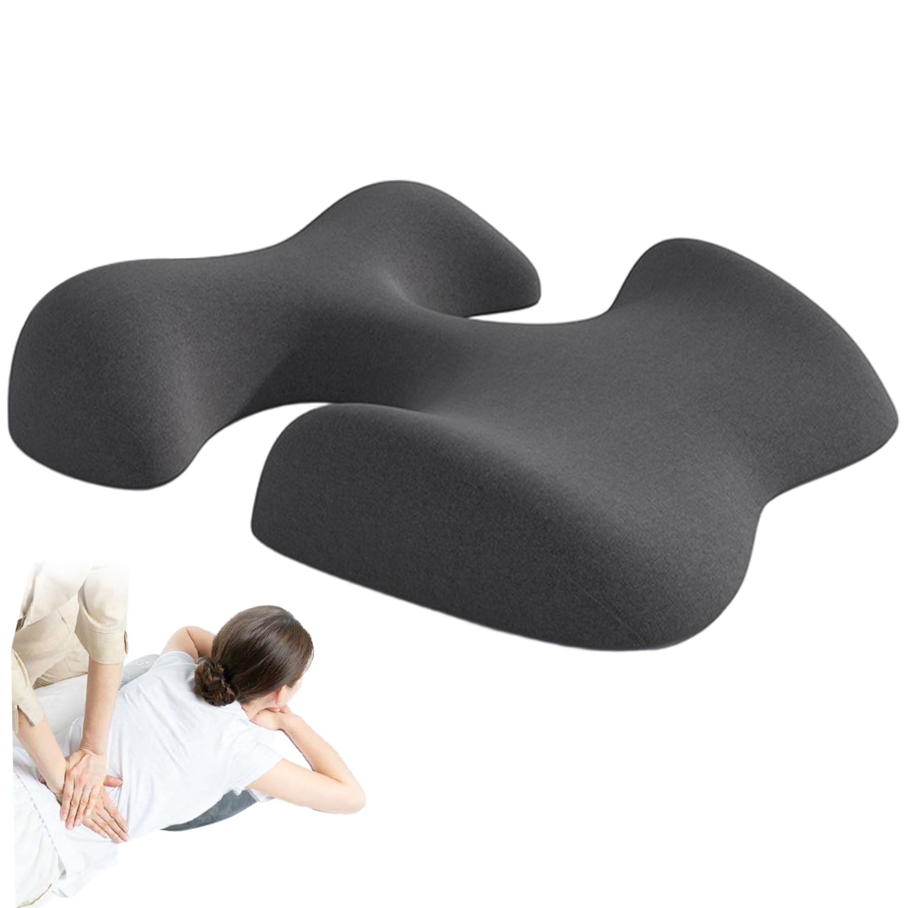 Oreiller mammaire de massage pour des séances de relaxation absolue sur la table de soin