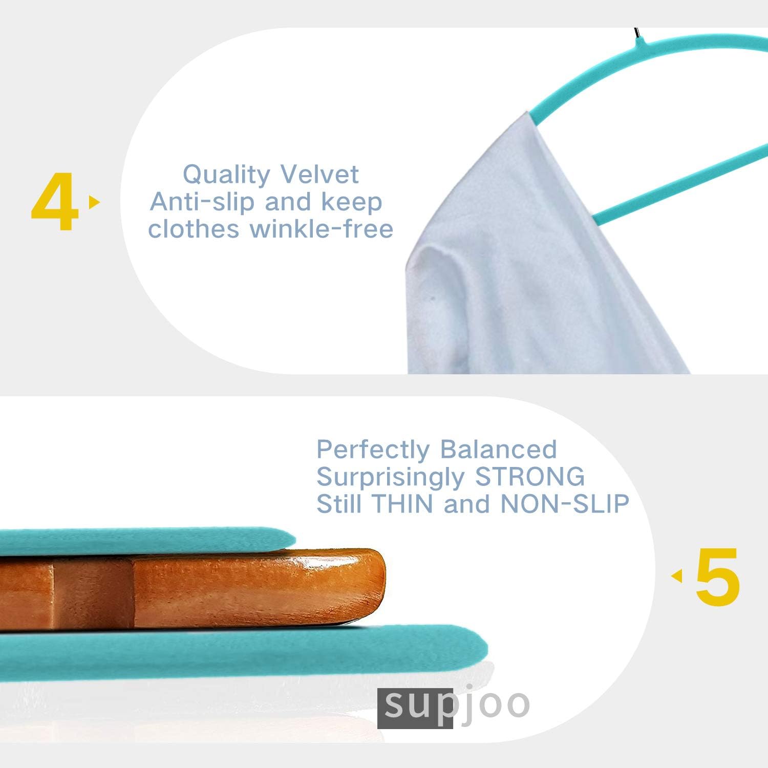 Gеt Dіѕсоunt оƒƒеr Premium Velvet Hangers - No Shoulder Bumps Suit Hangers with Chrome Hooks,Non Slip Space Saving Clothes Hangers,(Pack of 50) Heavyduty,Rounded Hangers for Sweaters,Coat,Jackets,Pants,Shirts,Dresses