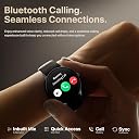 Fire-Boltt Phoenix Pro Round Smart Watch 1.39" HD Display with Bluetooth Calling, AI Voice Assistant, SpO2 & Heart Rate Monitor, 120+ Sports Modes, IP67 Waterproof Smartwatch for Men & Women - Black gallery image