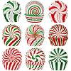 SANNIX 450pcs Christmas Cupcake Liners,Xmas Candy Pattern Baking Cups Cupcake Wrappers Paper Wraps Muffin Liners for Christmas Holiday Birthday Party Candy Cake Make Decorations Supplies9 Designs