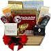 Meat and Cheese Lovers Gourmet Food Gift Basket with Smoked Salmon