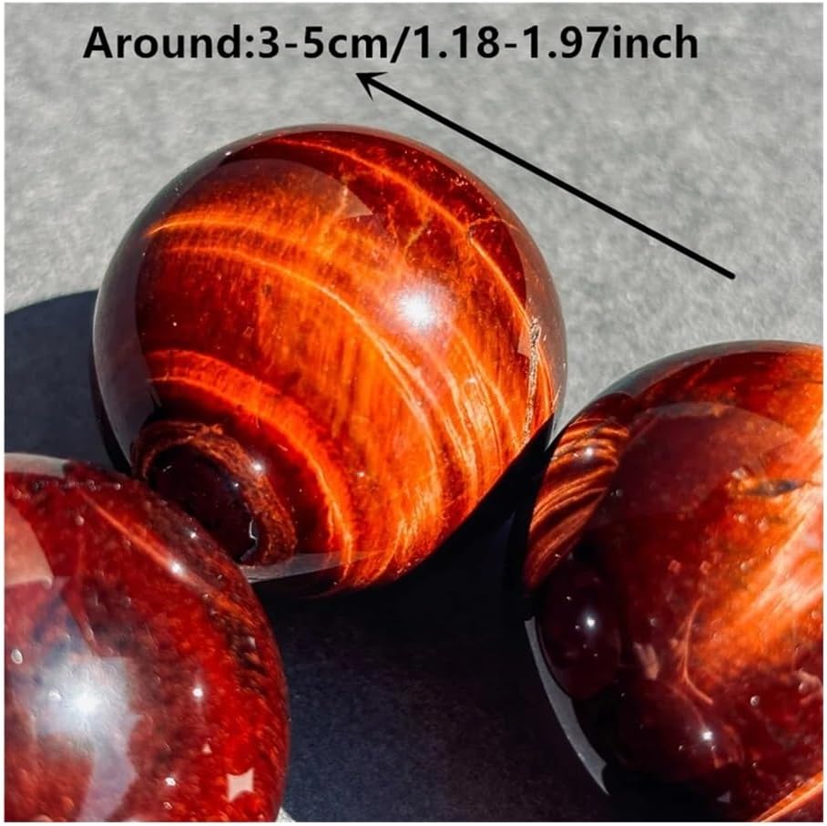 1pc 4-5cm red Tiger Eye Stone Ball