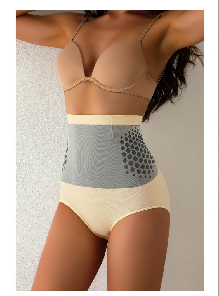 Pauraju Moringa & Berberine 4 En 1 Micro-partículas Shorts para Esculpir Y Quemar Grasa, Pantalones De Yoga para Mujer
