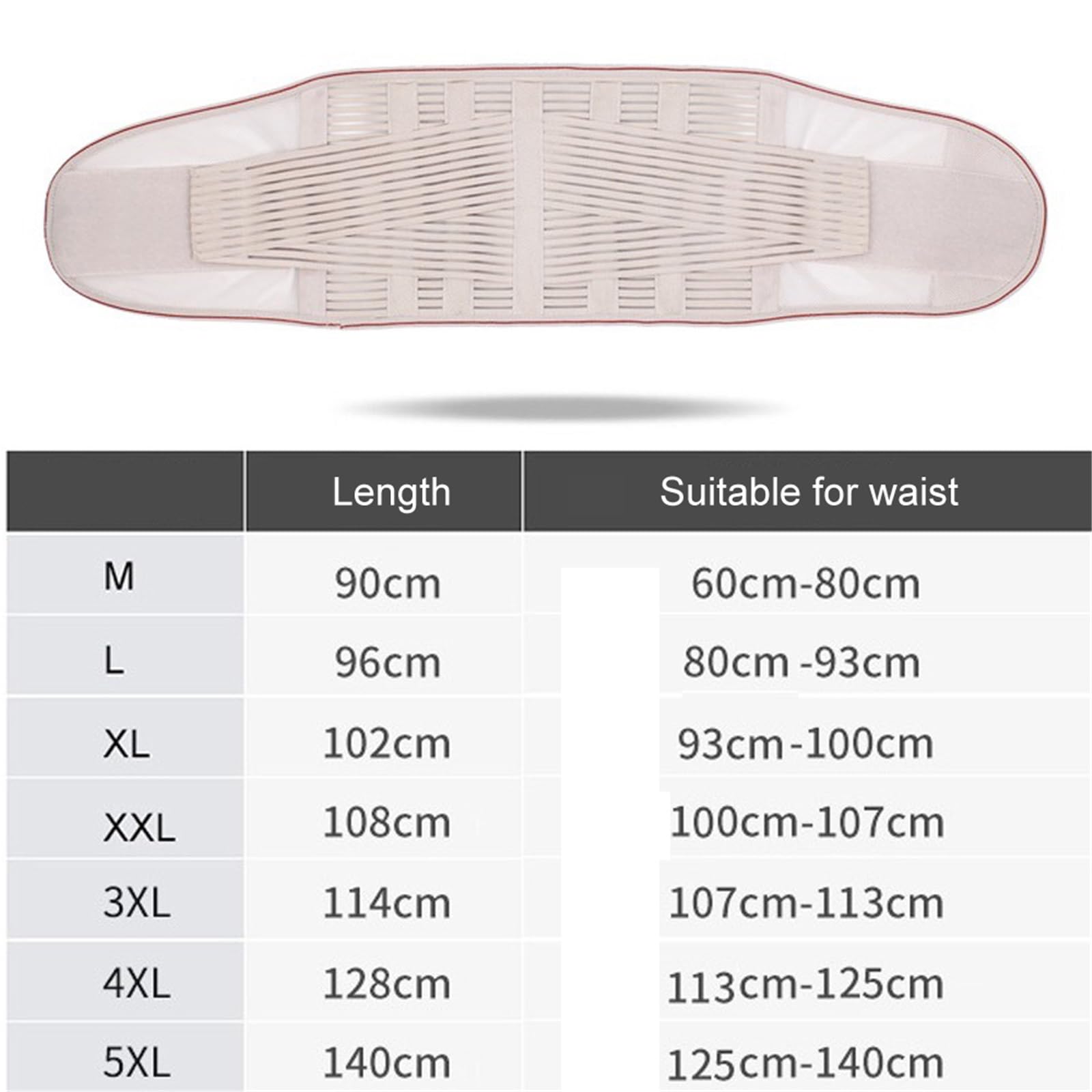 Faja para la Espalda lumbar Cinturón de protección for partidarios del dolor espalda