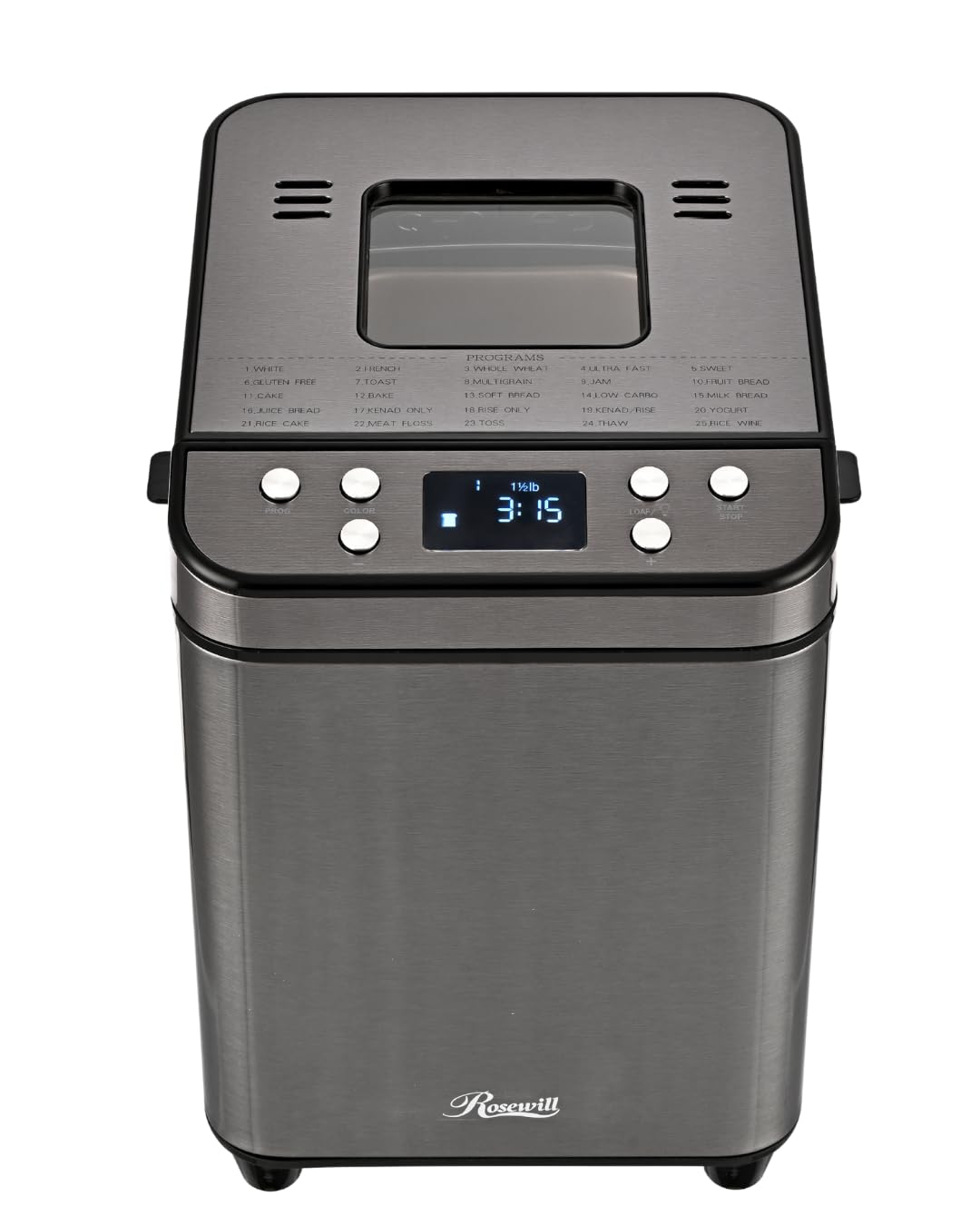 Rosewill Bread Maker - 25-in-1 Automatic Bread Machine -9