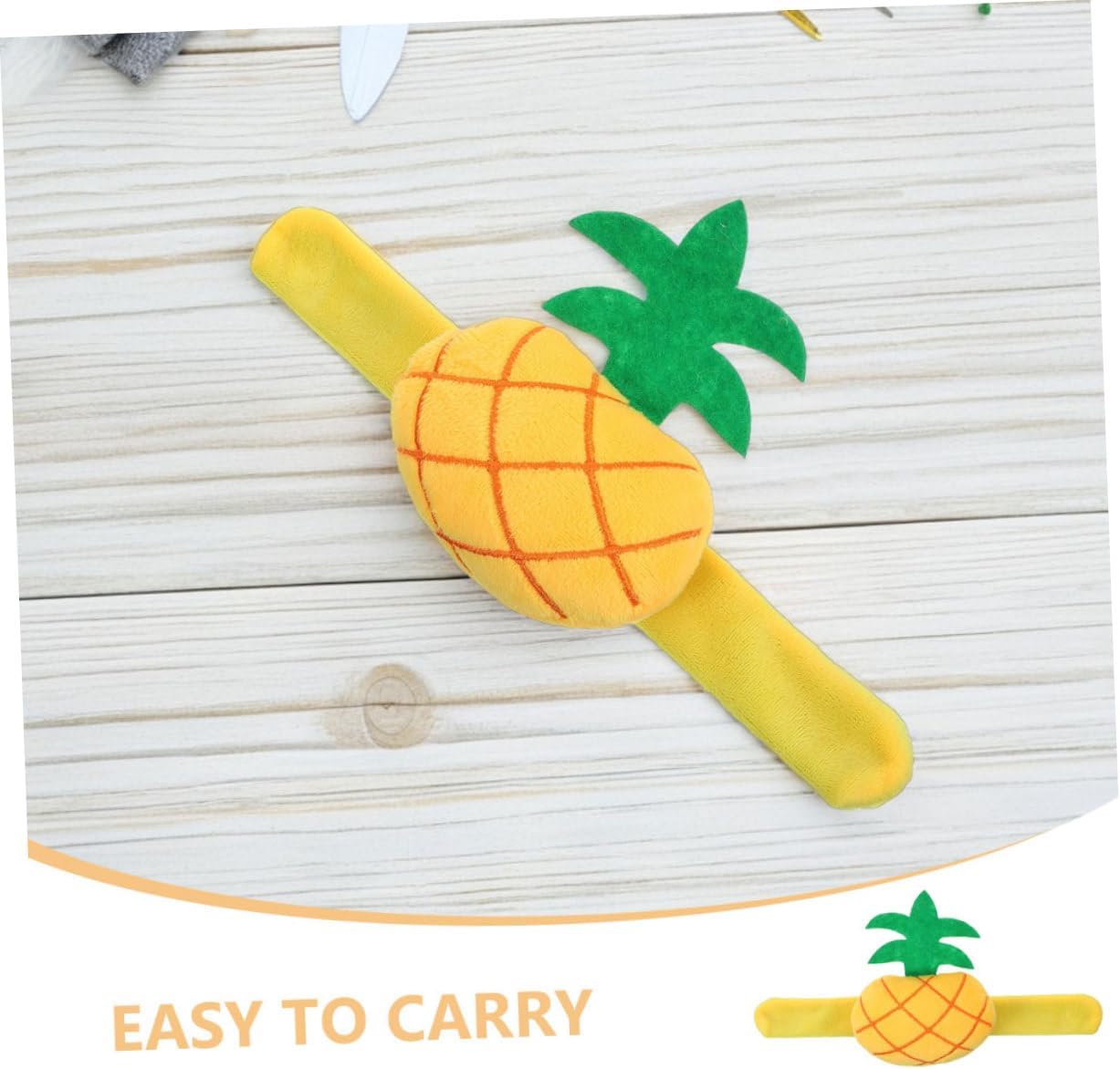TIDTALEO 2pcs Pineapple Wrist Sewing Pin Cushion Needlework Craft Organizer Slap Bracelet Wearable Pincushions for Quilting Embroidery and DIY Sewing Supplies