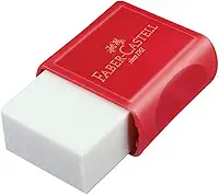 Borracha Pequena Comum Faber Castell, Multicor