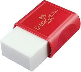Borracha Pequena Comum Faber Castell, Multicor