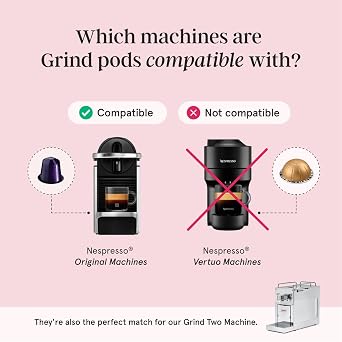 Grind Flavour Variety Pack – Pack of 60 Biodegradable Pods – Hazelnut, Vanilla & Caramel Blend – 100% Arabica Capsuels – Nespresso® Original Machine Compatible – Home Compostable – Gift Set