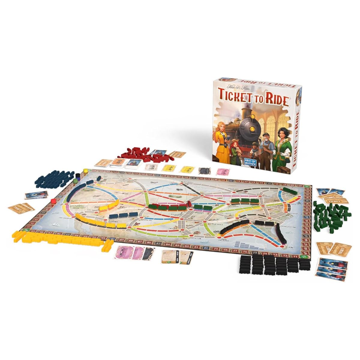 Days of Wonder Ticket To Ride - Juego de mesa