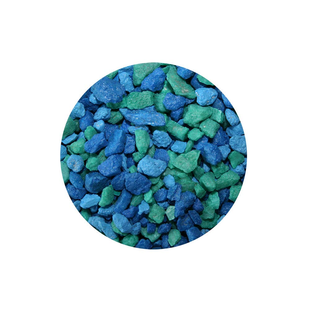 Estes Spectrastone Gravier Bleu Jean pour Aquarium d'eau Douce, Sac de 2,3 kg