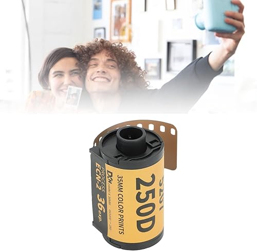 Miniatura 4 de Película de impresión en color de 1.378 in, película de 1.378 in de rango de exposición amplia ECN 2 Film Roll para cámara de 135 (36 hojas)