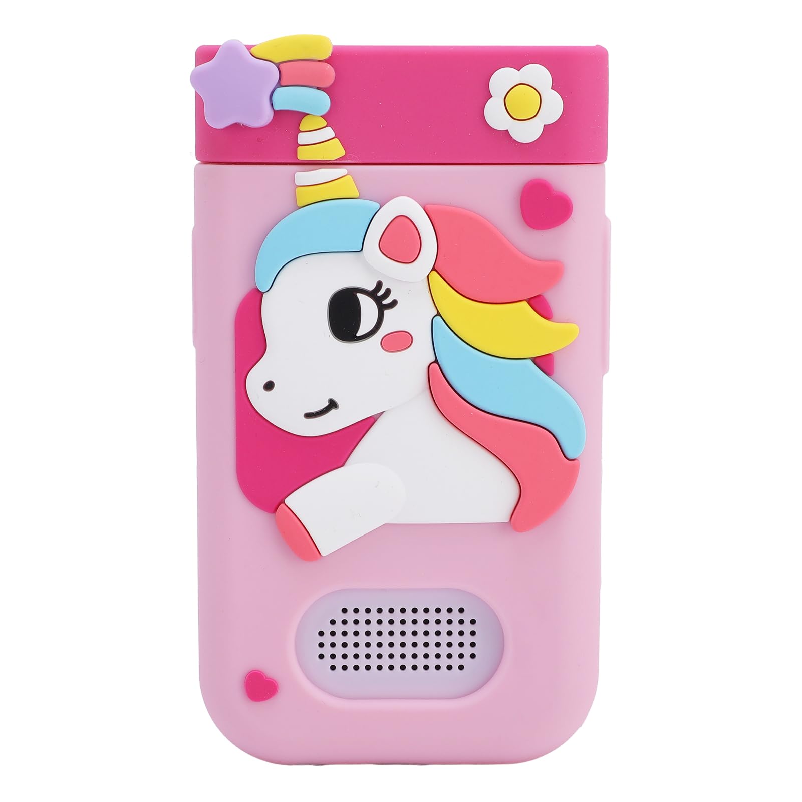 Smartphone Giocattolo per Ragazzi e Ragazze, Cellulare per Bambini con Fotocamera Ribaltabile a 180°, Touchscreen da 2,8, Gioco Puzzle, Lettore Musicale, Mini Telefono da Gioco