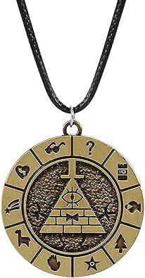 Bill Cypher Gravity Wheel Pendant Necklace - Metal 0.7g