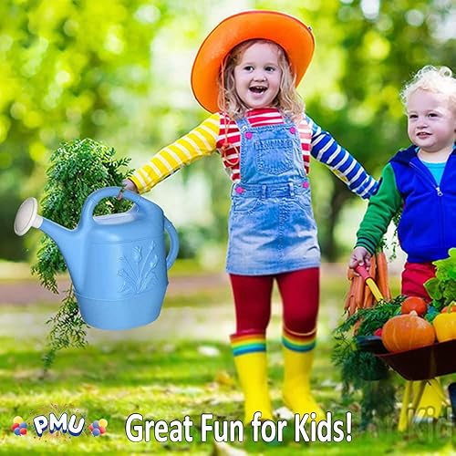 Miniatura 6 de PMU Regadera para niños  Regadera de jardín para plantas de interior y exterior para niños  lata de agua de plástico verde Pkg1