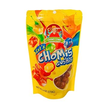 Chomis Gomis Candy Chamoy Gummy Chomis Gushis