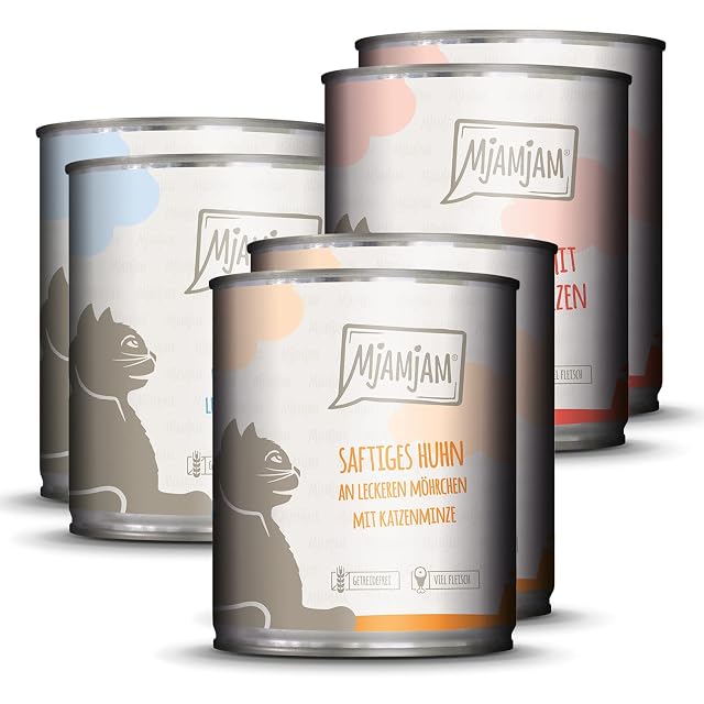 MjAMjAM - comida húmeda premium para gatos