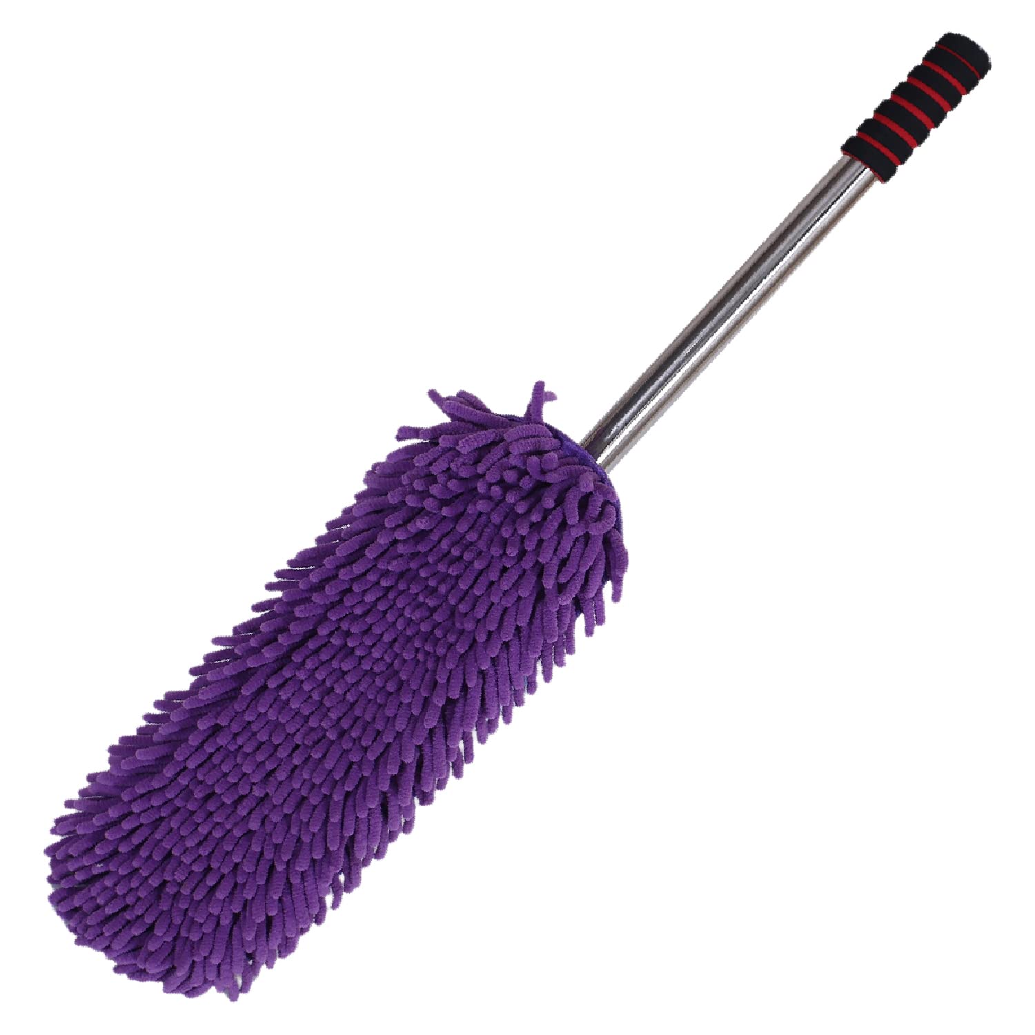 Kuber Industries Microfiber Washable Hand Duster|Stainless Steel Detachable Handle with Cleaning Brush for Car, House Clean (Purple) (B0BF62V7RJ) Amazon Price History, Amazon Price Tracker