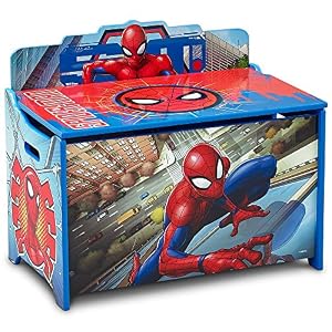 Delta Children Deluxe Spiderman Spielzeugkiste