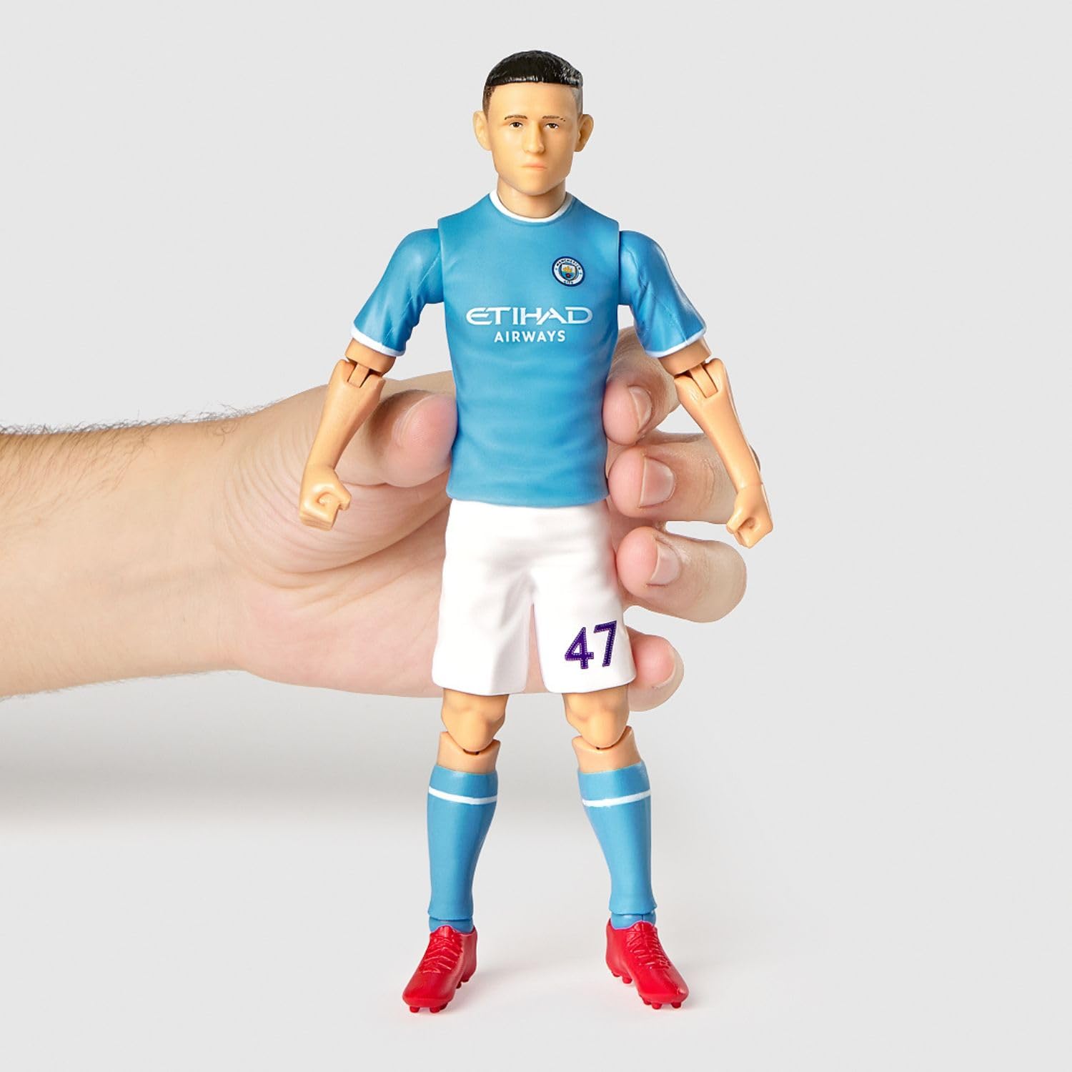 Manchester city FODEN 47 サッカー選手 フィギュア Amazon.com: Sockers Banbo Toys Manchester City F.C. Phil Foden 8