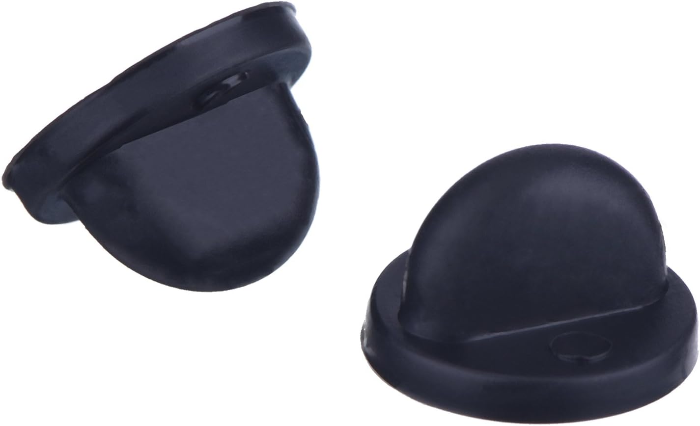 eBoot Tie Tacks Blank Pins with PVC Rubber Pin Backs (100)