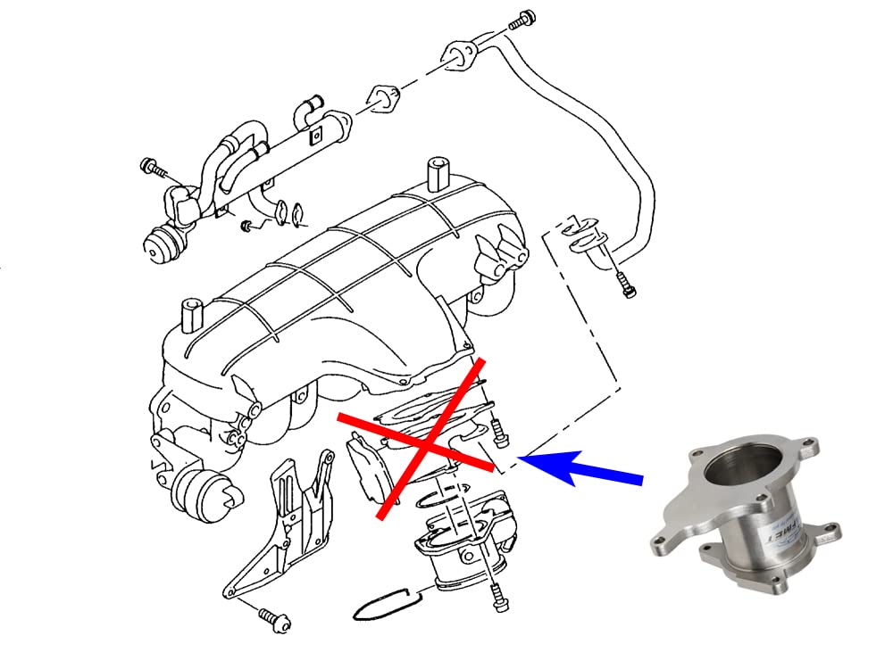 Kit di ricambio valvola EGR per Audi A4 A6 con motori 2.0 TDI