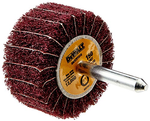 DEWALT DAFE7F1510 2-Inch by 1 -Inch by 1/4-Inch 150g Finshing Flap Wheel DEWALT DAFE7F1510 2-Inch by 1 -Inch by 1/4-Inch 150g Finshing Flap Wheel