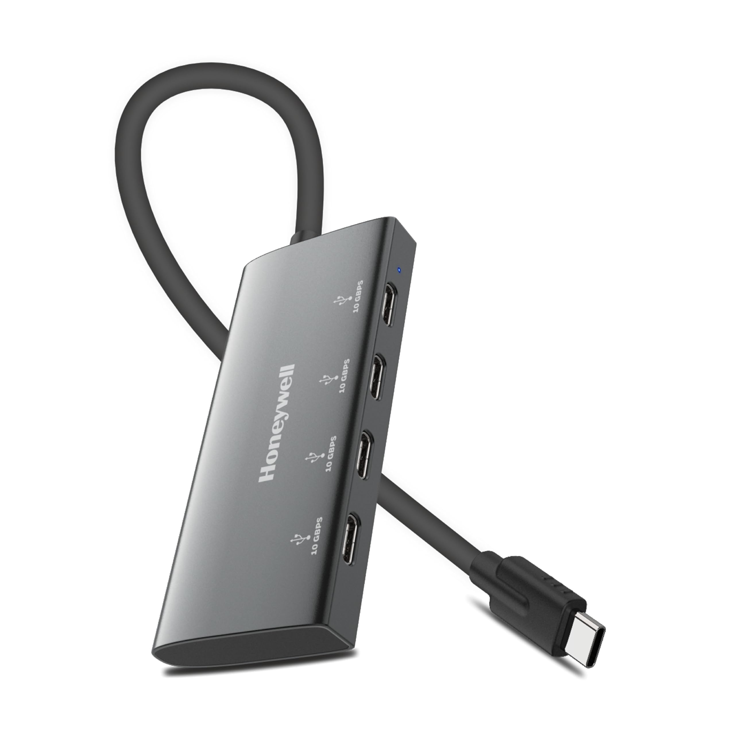 Honeywell Newly Launched Momentum Type C to 4xUSB C 3.2 Gen 2 Port Type C Hub, 10 Gbps Transmission Speed, 30 cms, Premium Metallic Finish, Compatible with All Type C Port Devices (B0D5BH3STQ) Amazon Price History, Amazon Price Tracker