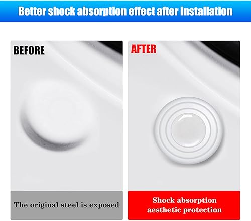 Miniatura 4 de 20 almohadillas antigolpes para puerta de automóvil, amortiguador de sonido amortiguador, amortiguador de impactos para puerta de automóvil,