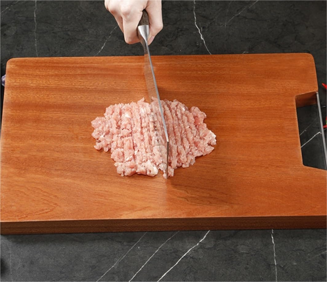 Tabla de cortar de madera personalizada para cocina, bloque de cortar grabado personalizado para inauguración de la casa, aniversario, regalos de cumpleaños (26 x 39 x 3 cm)