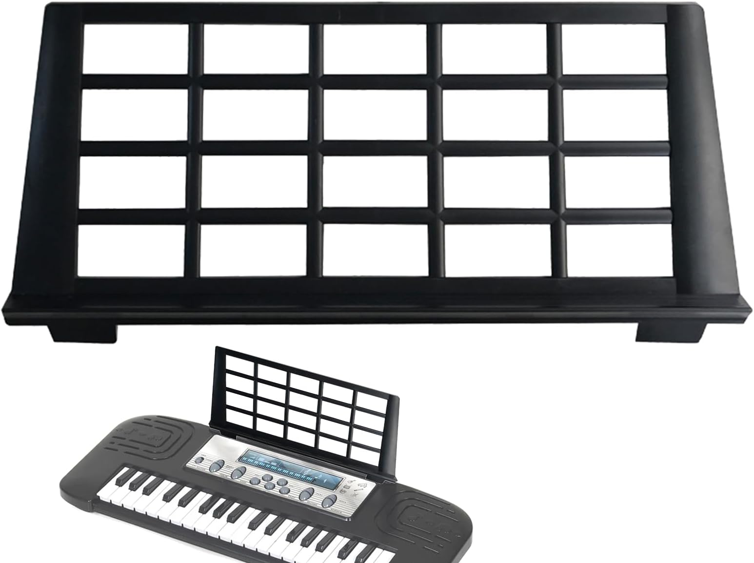 del teclado del teclado Soporte para el teclado - soporte de notas portátil Material ABS Garantizado - Soporte de notas portátiles y electrónicas para optimizar la experiencia de juego