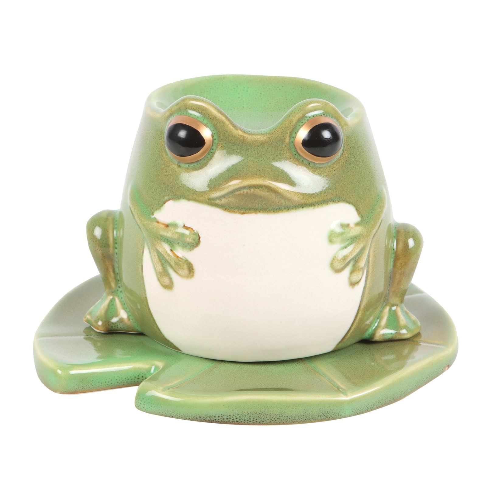 Quirky Frog-shaped Oil Burner Set