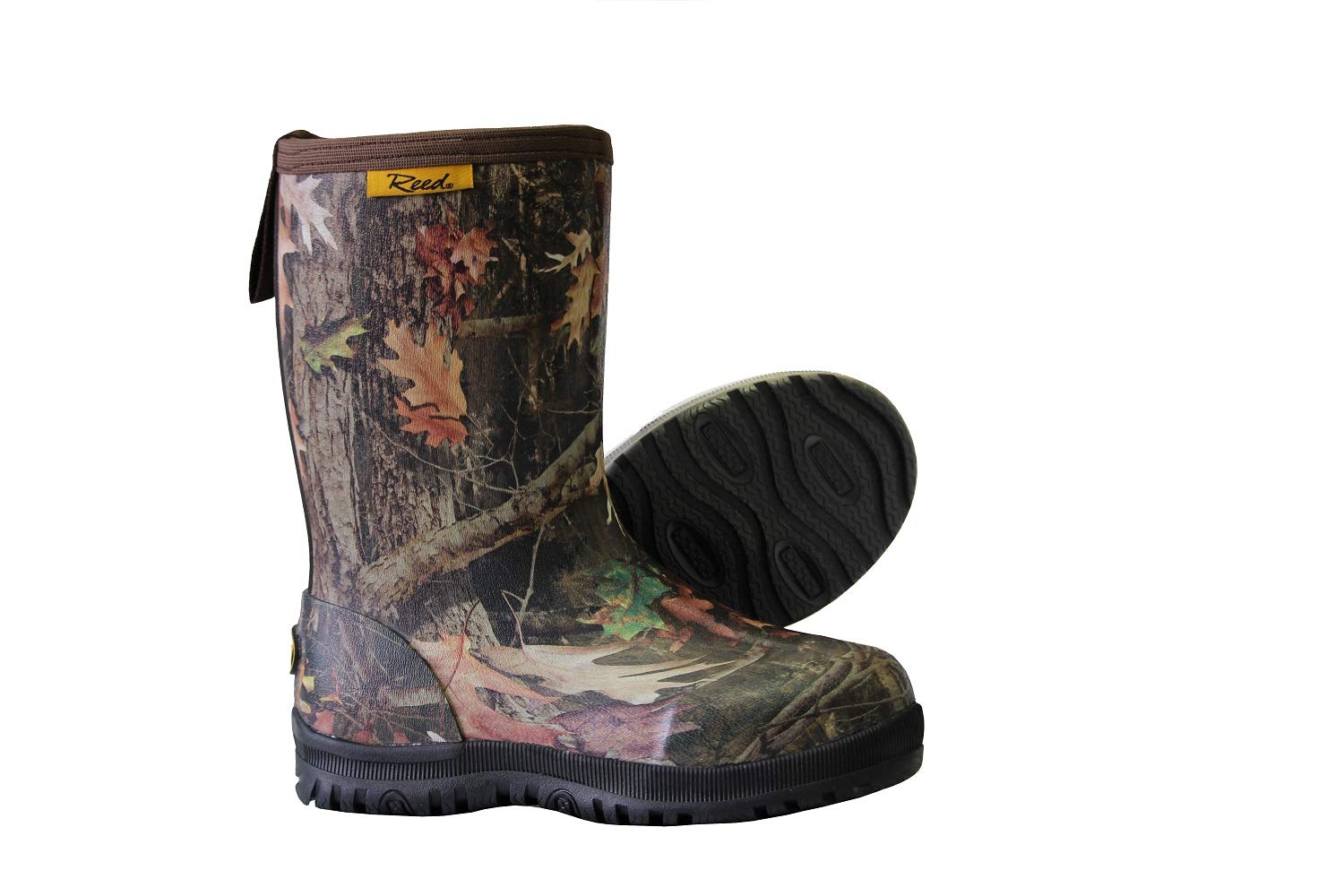 Reed Youth Trail Neoprene Camo Boot in size 13