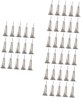 BESTOYARD 45 Peças Acessórios DIY Brinquedo De Dança Base De Mola Saltando Substituição De Mola Balançando Cabeça Brinquedo Suporte De Mola Peças Soltas Cabeça De Boneca Suporte De Mola