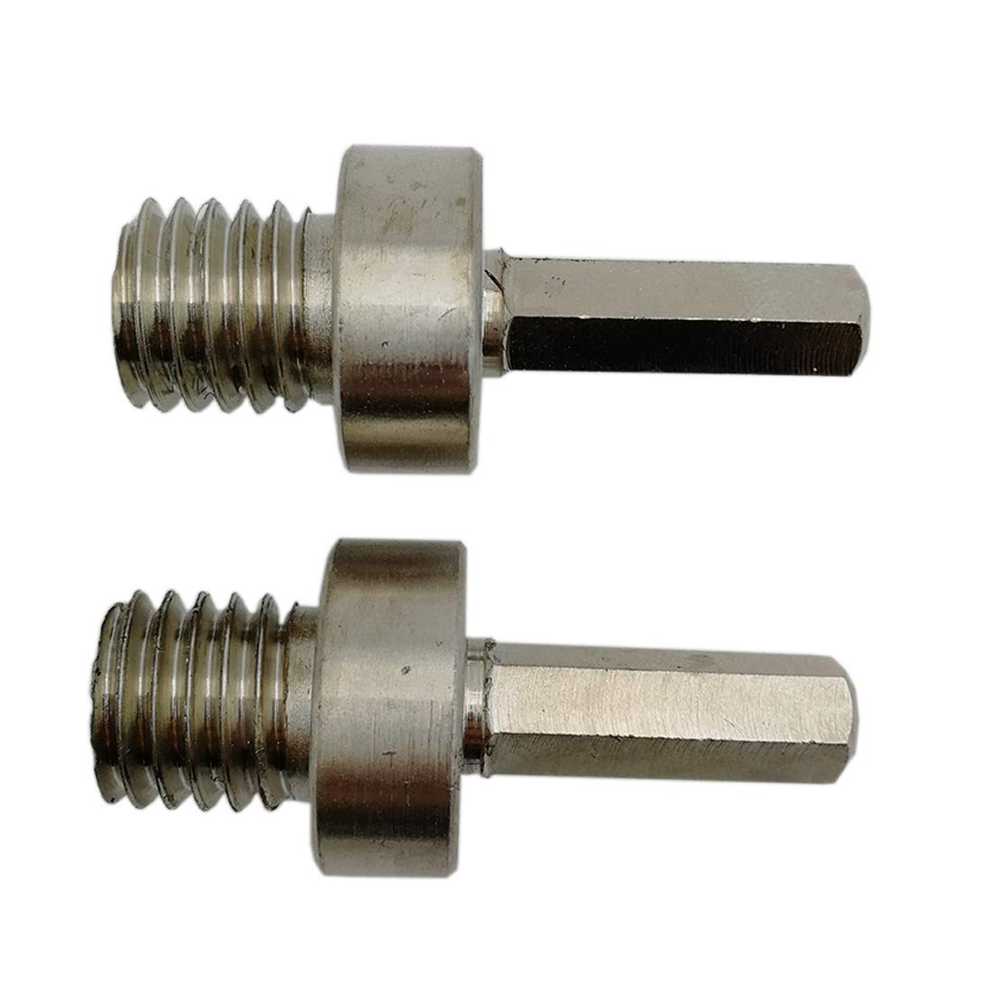 SHDIATOOL 2 Pièces Adaptateur 14 Filetage âle à 10 Feelle Pour