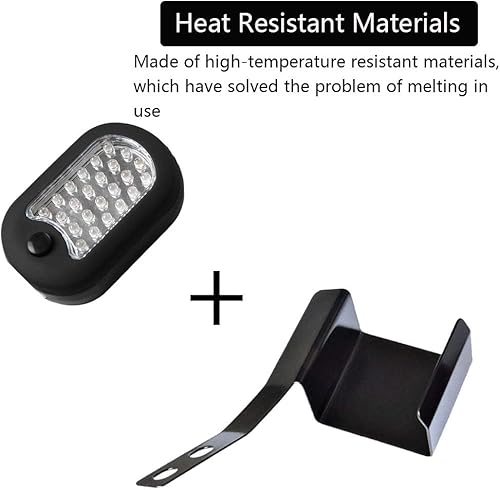 Miniatura 9 de Dracarys Luz LED para parrilla de huevos verdes grandes, accesorios de parrilla LED para exteriores con Swith 24 luces LED ultra brillantes, color