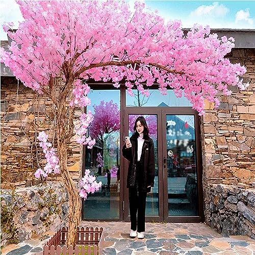 Árbol De Cerezo Japonés Artificial,Planta Grande,Decoración De Flor De Seda Sakura Falsa Hecha A Mano,Árbol De Los Deseos,Para Bodas, Eventos Árbol De Cerezo Japonés Artificial,Planta Grande,Decoración De Flor De Seda Sakura Falsa Hecha A Mano,Árbol De Los Deseos,Para Bodas, Eventos