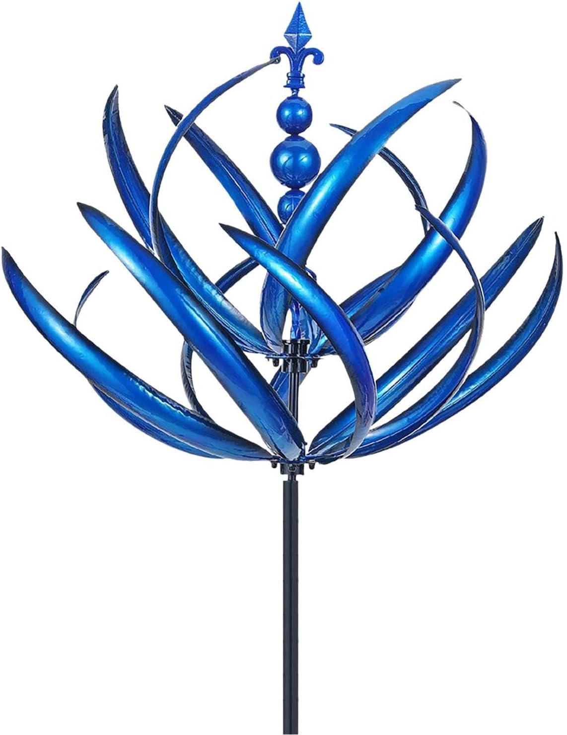 Firulab Wind Spinners Outdoor, 360 Degree Rotation Large Metal Wind